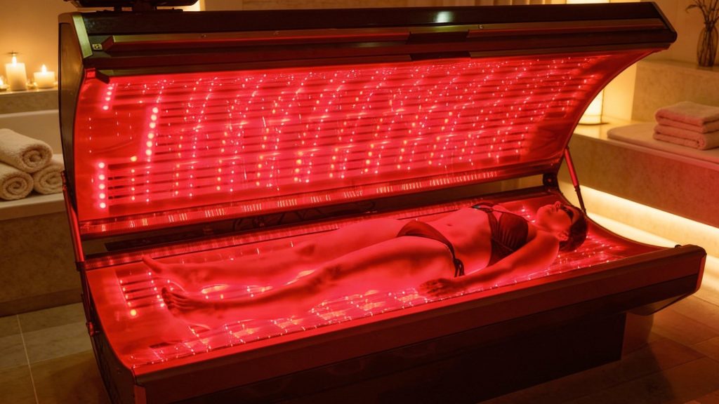 How much can I charge per session for red light bed treatments?