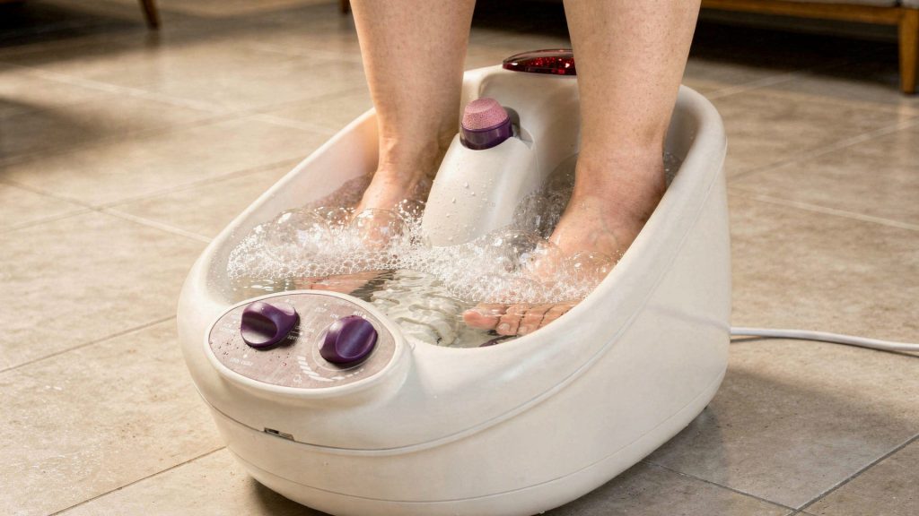 Ionic foot detox machine for spas